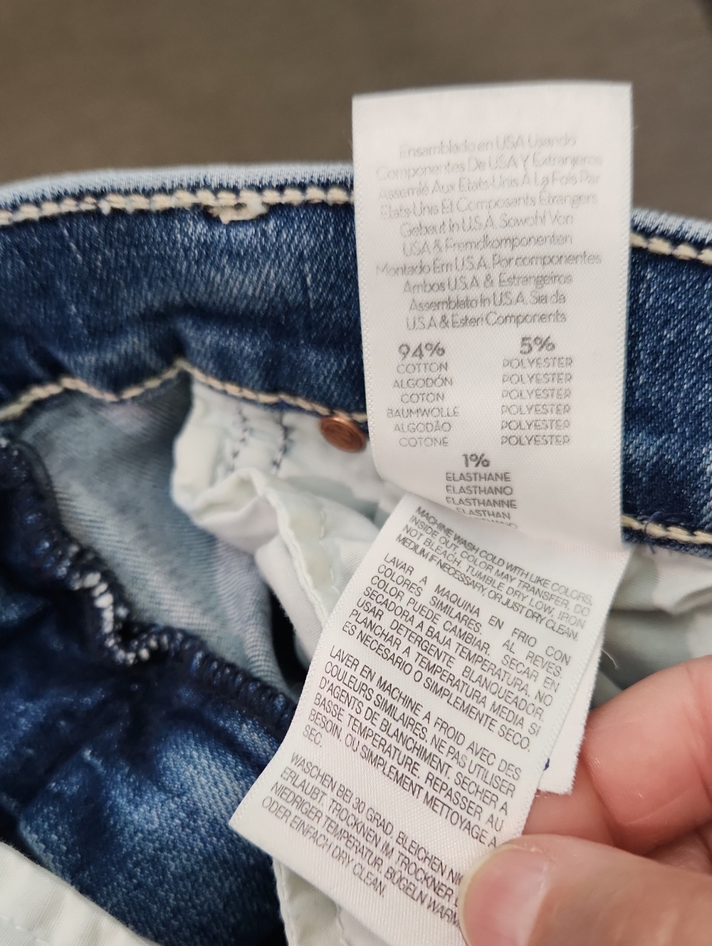 Mother The Midrise Dazzler Ankle Jeans in We The Animals Size 31 - Picture 15 of 16